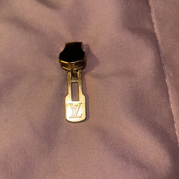 Louis Vuitton Gold Zipper Pull & Slide Replacement - Picture 6 of 11